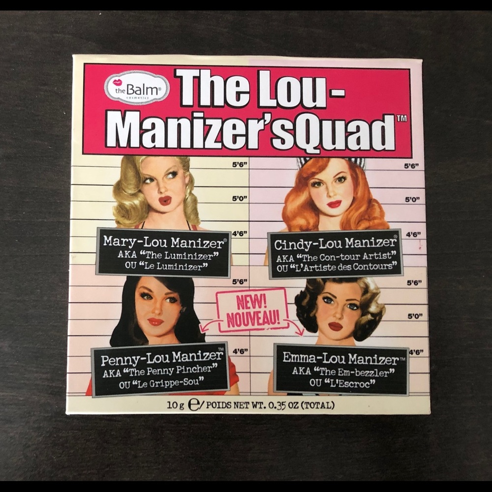 The Balm Cosmetics The Lou-Manizer’s Quad